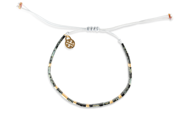 Pulsera cerámicas APU973 gris